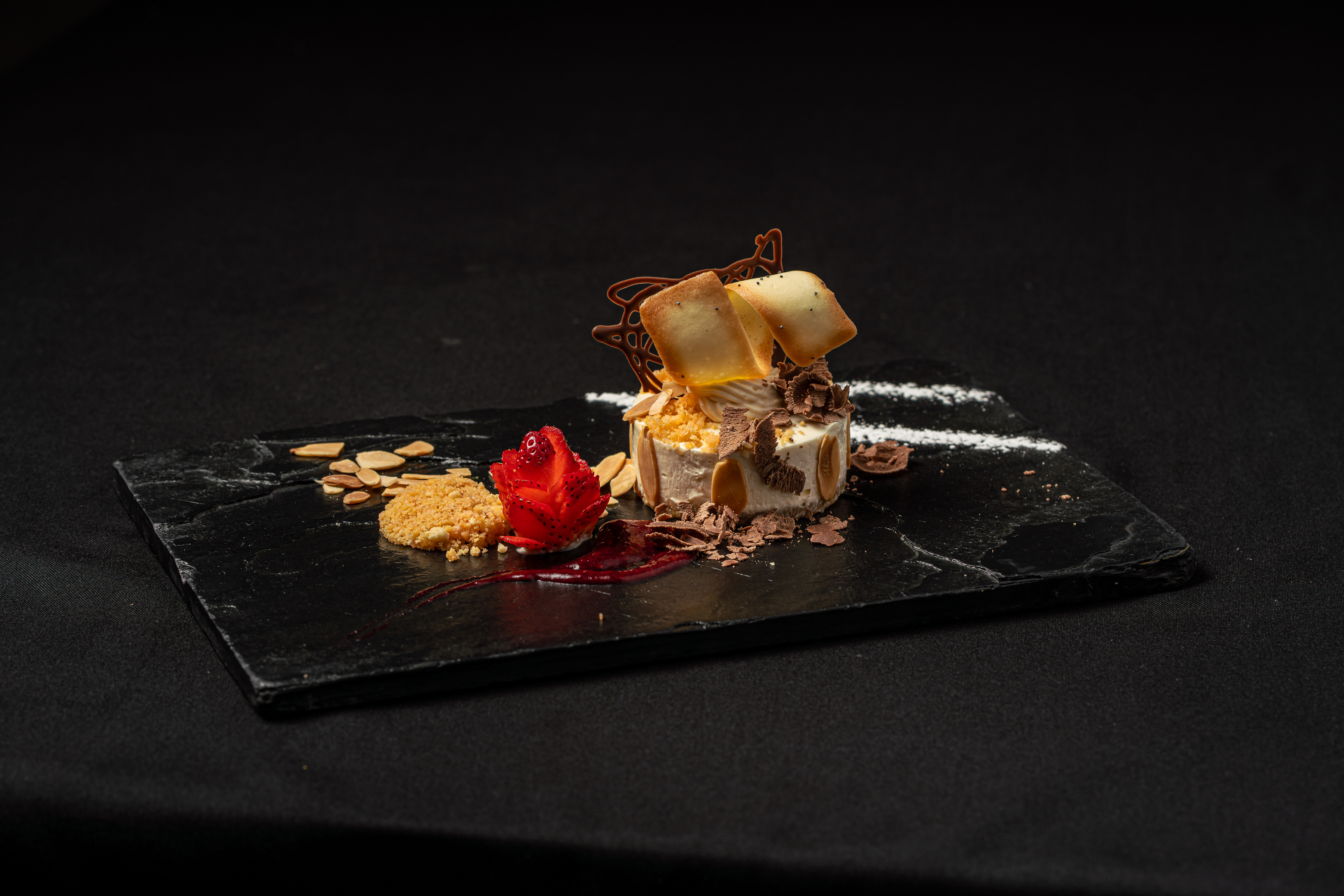 ALMOND CREAM CHEESE MOUSSE