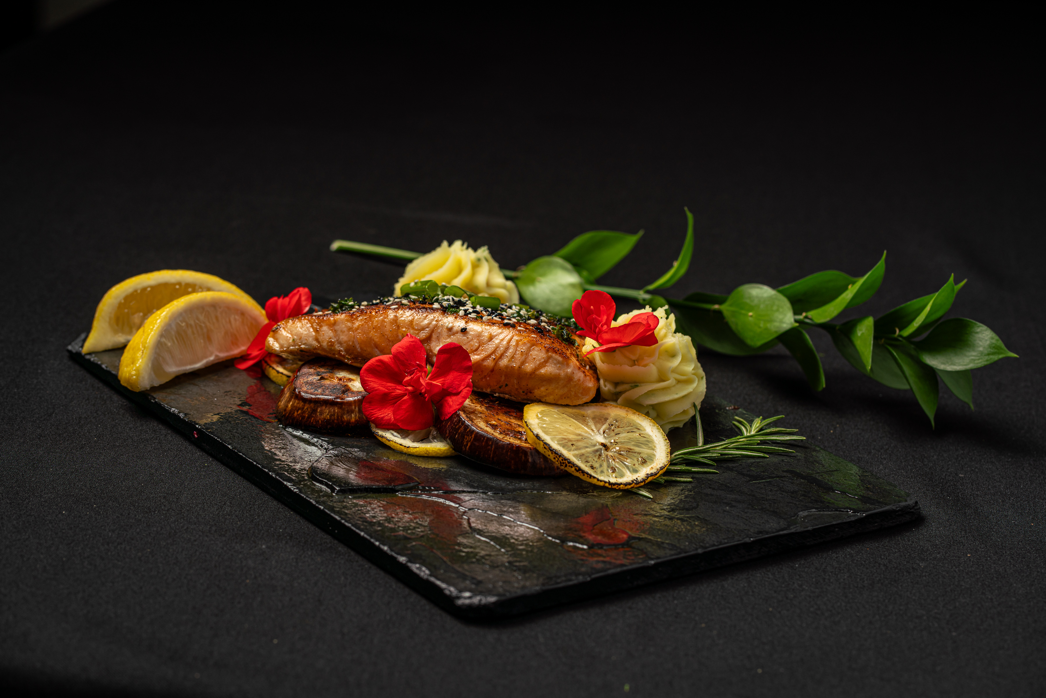 GRILLED NORWEGIAN SALMON