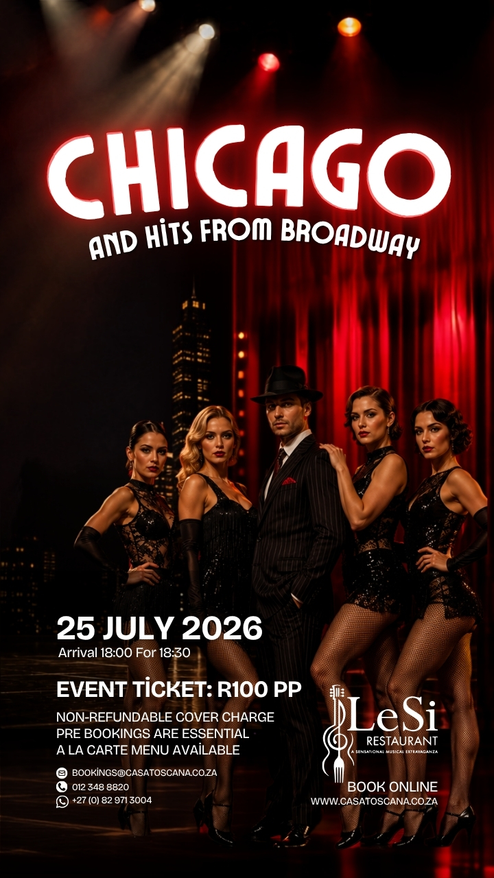 Chicago evening and hits from Broadway