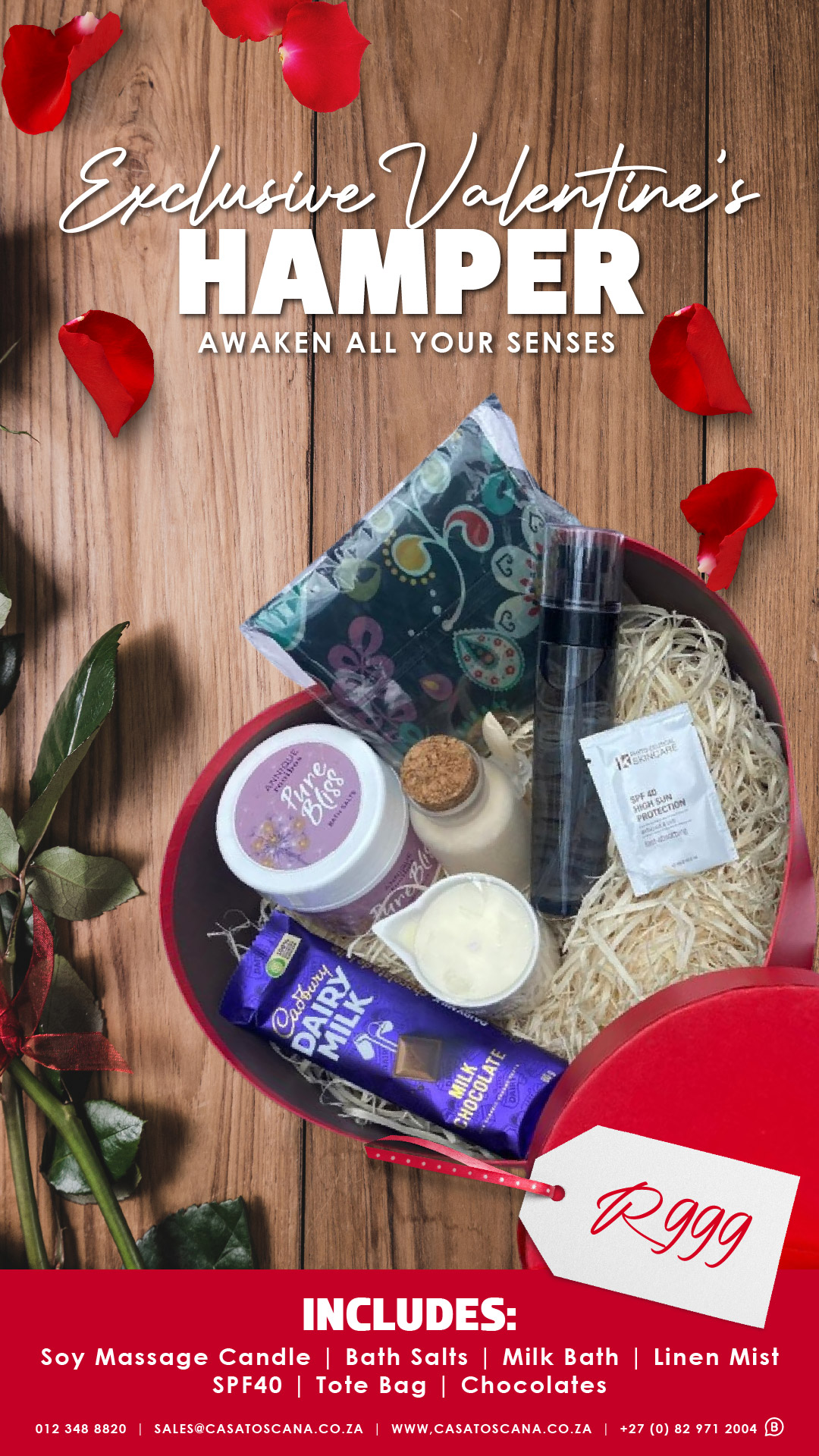 V DAY HAMPER Story