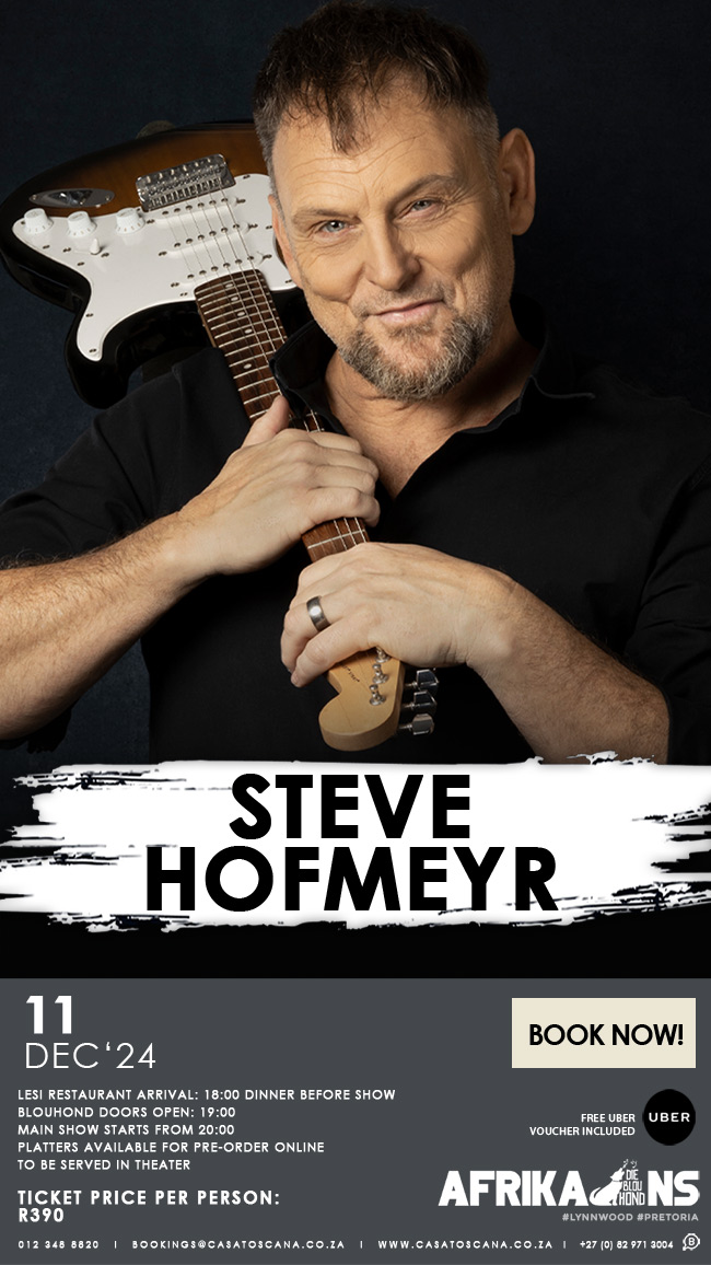 Steve Hofmeyr- Dec '24