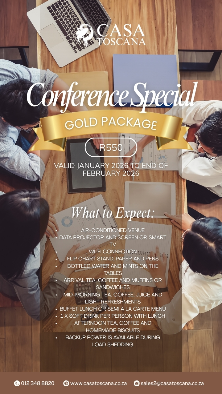Conferences Gold Package January &#039;26