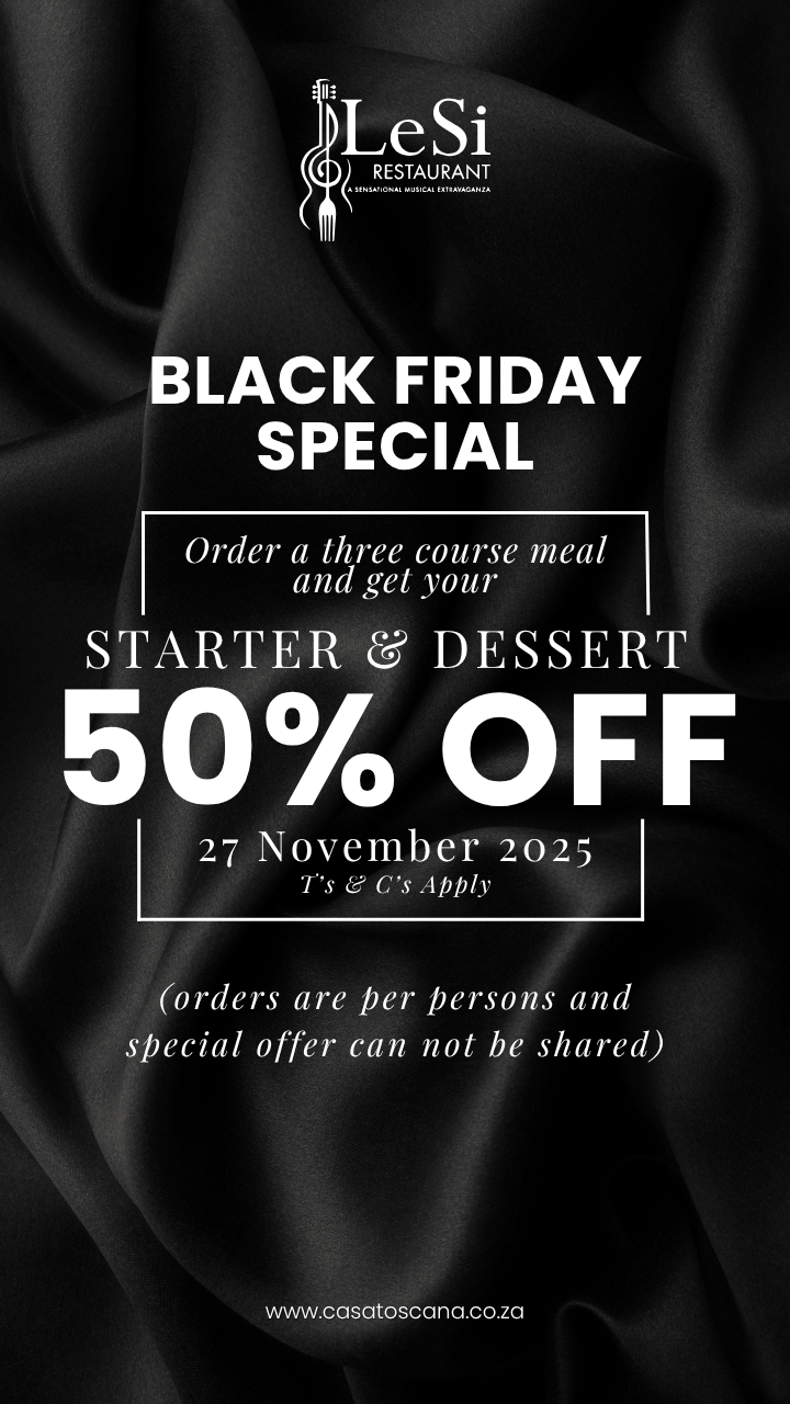 Black Friday Special 2025 Lesi Restaurant